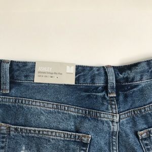 Topshop Ashley Ultimate Vintage Mid-Rise Shorts
